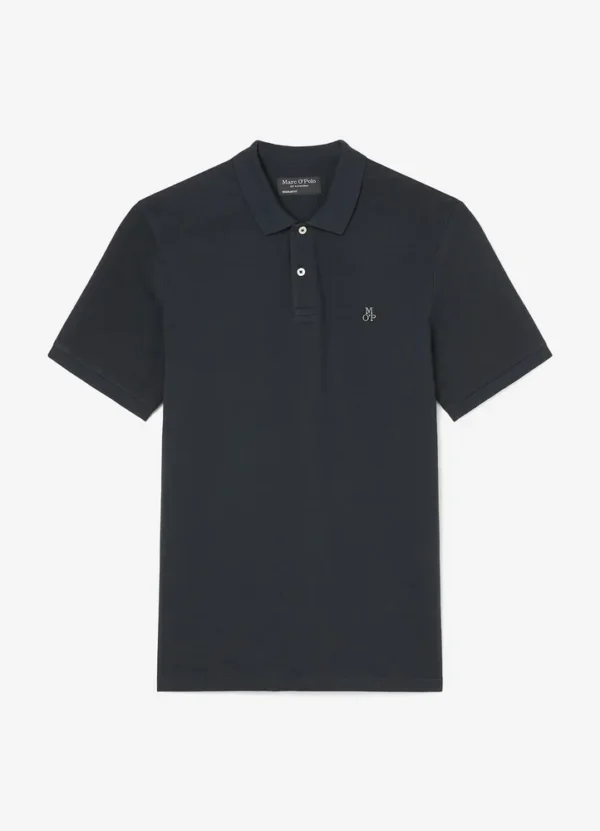 B21223053092 Basic pique regular fit poloshirt with embroidered MOP on chest | Eshop GS | Jordan