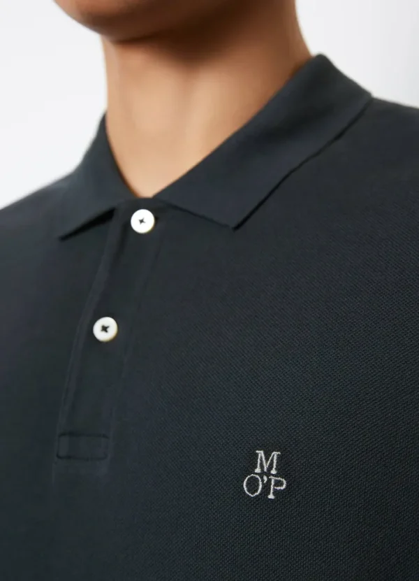 B21223053092 Basic pique regular fit poloshirt with embroidered MOP on chest | Eshop GS | Jordan