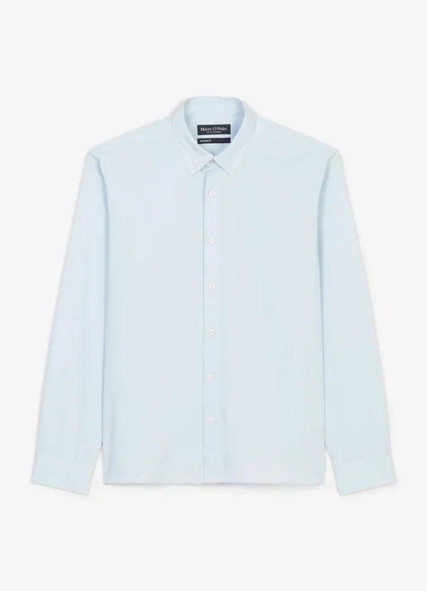 B21726842342 Bedford shirt Button down collar, long sleeves with embroidered MOP | Eshop GS | Jordan