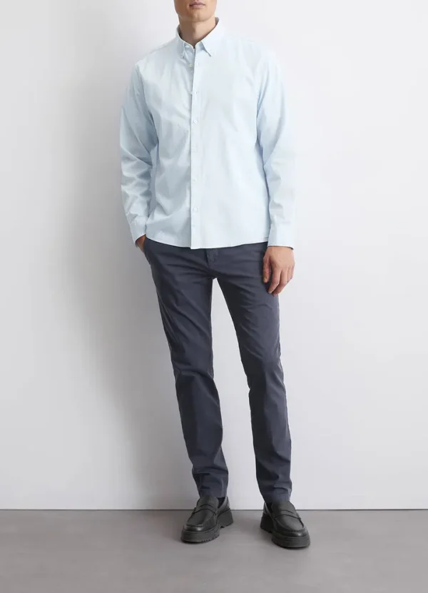 B21726842342 Bedford shirt Button down collar, long sleeves with embroidered MOP | Eshop GS | Jordan