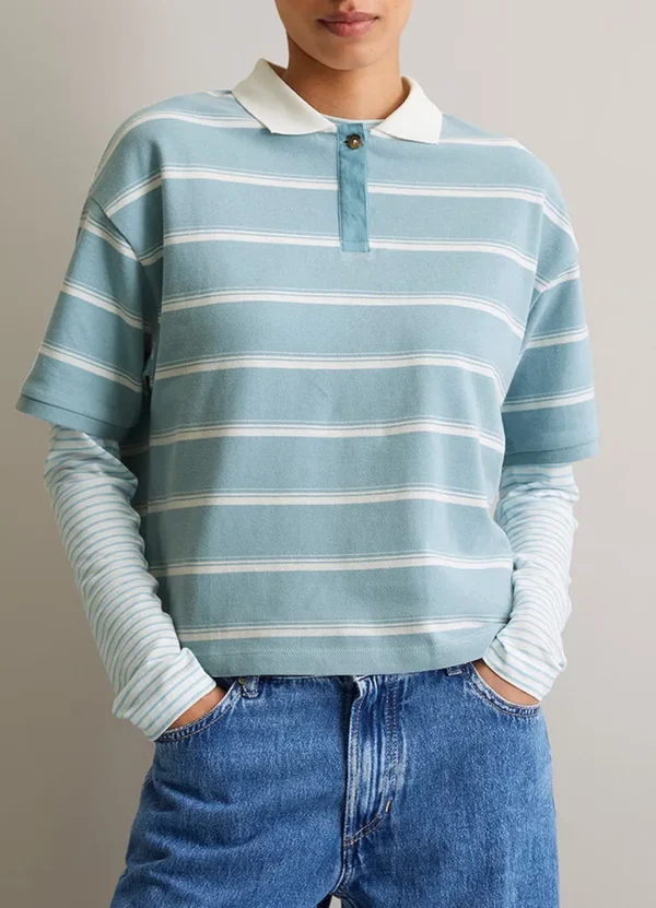 5000006029 SS striped polo shirt | Eshop GS | Jordan