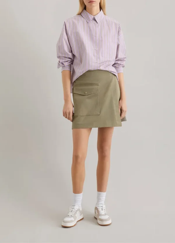 5000006198 LS shirt with dyed stripes & chest pkt | Eshop GS | Jordan