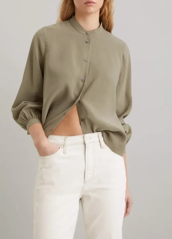 5000005933 LS mao neck shirt | Eshop GS | Jordan