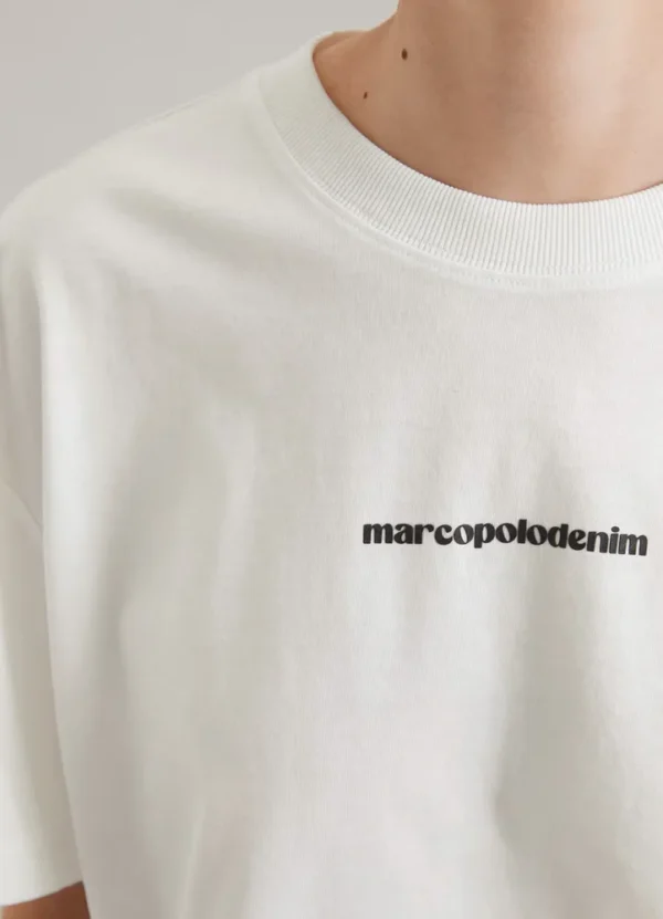 5000006003 SS crew neck t-shirt with small logo at front & big graphic one at back | Eshop GS | Jordan
