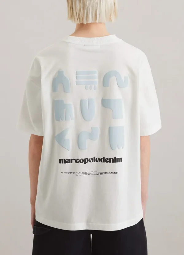 5000006003 SS crew neck t-shirt with small logo at front & big graphic one at back | Eshop GS | Jordan