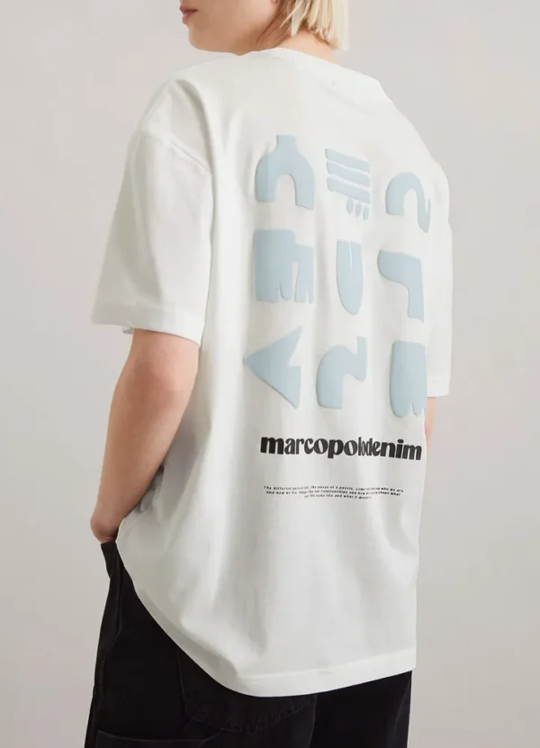 5000006003 SS crew neck t-shirt with small logo at front & big graphic one at back | Eshop GS | Jordan