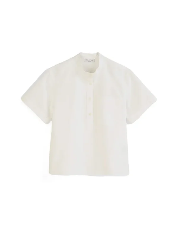 5000006205 SS mao neck shirt with chest pkt | Eshop GS | Jordan