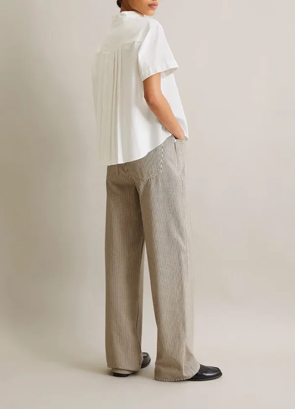 5000006205 SS mao neck shirt with chest pkt | Eshop GS | Jordan