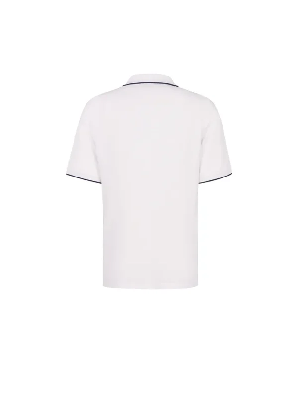 8150/75033C Half zipped poloshirt with tipped collar and sleeves | Eshop GS | Jordan