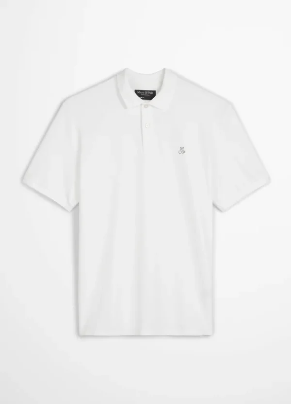 523223053092 Basic pique regular fit poloshirt with embroidered MOP on chest | Eshop GS | Jordan