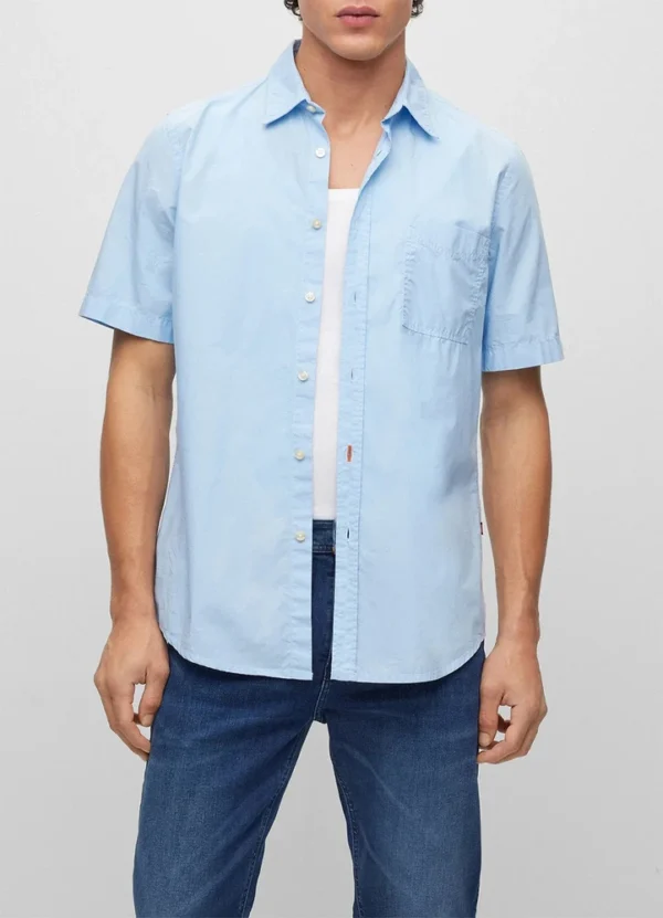 Boss Men Shirt AMBSS24SSP3RE01