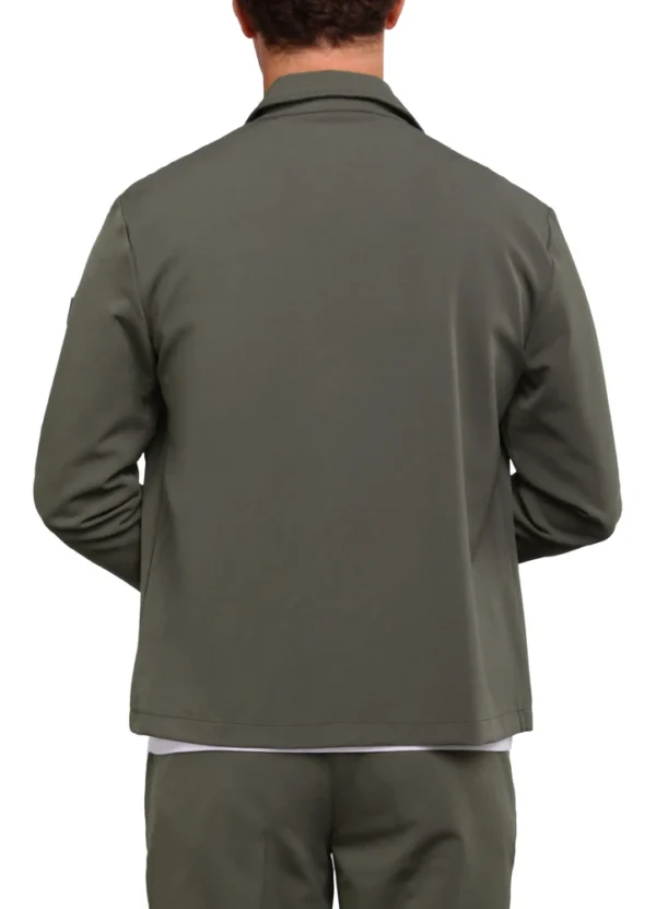 Maison Brown Men Shirt Jacket AMMWAYPSJFNNY01