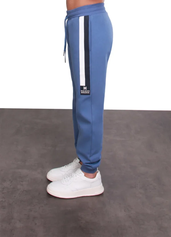 Maison Brown Men Sweat Pants AMMWS24PTCURE03