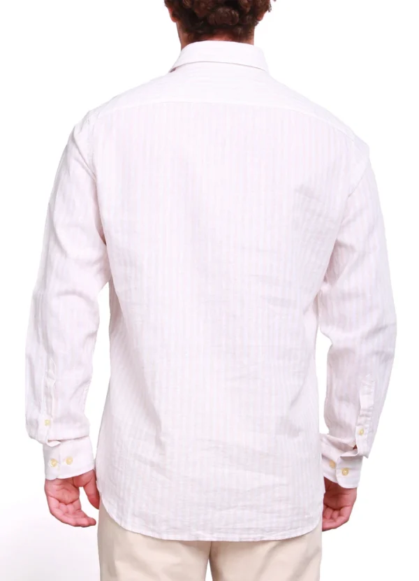 Maison Brown Men Shirt AMMWS24SLS8LI01