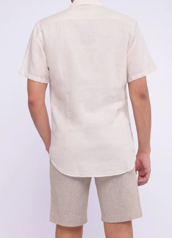 Maison Brown Men Shirt AMMWS25SSCNRE01
