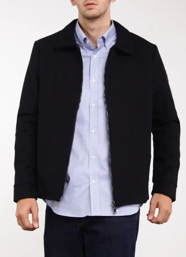 Maison Brown Men Short Jacket AMMWW249JFZW002