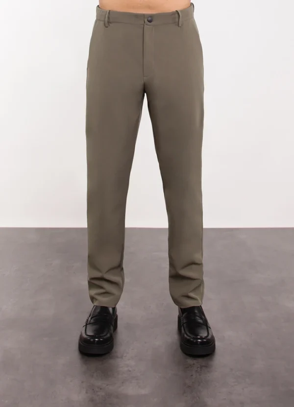 Maison Brown Men Drawstring Pants AMMWW24DPF9RE01