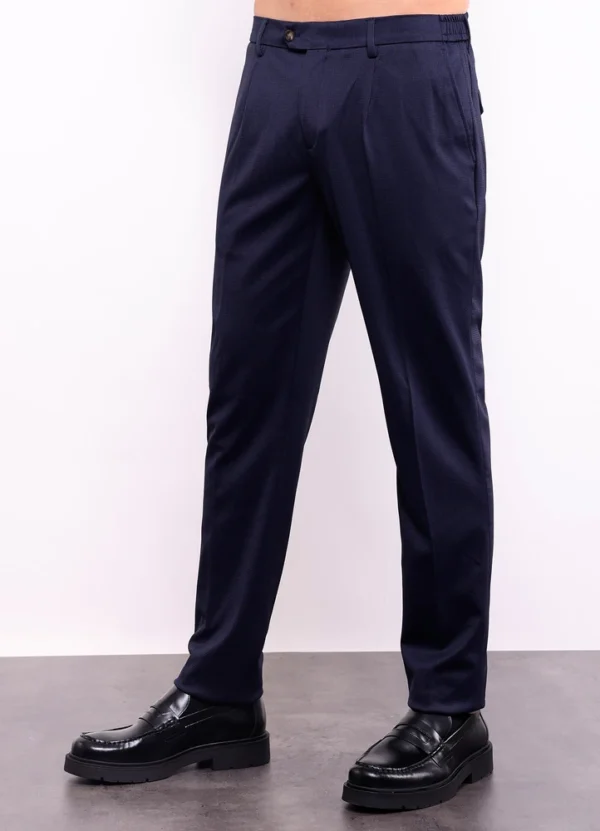 Maison Brown Men Dress Pants AMMWW24DRF9RE01