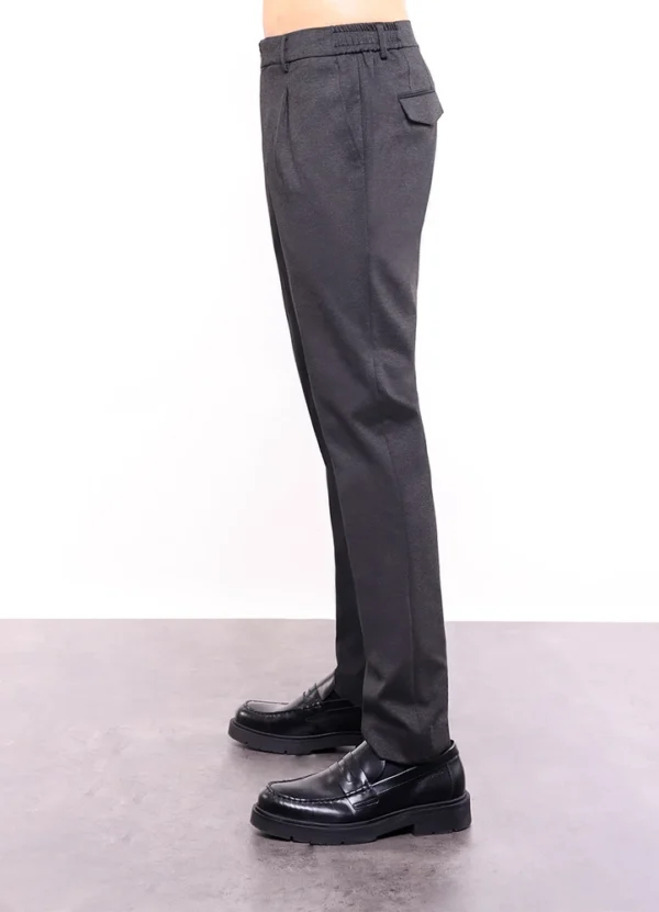 Maison Brown Men Dress Pants AMMWW24DRF9RE03