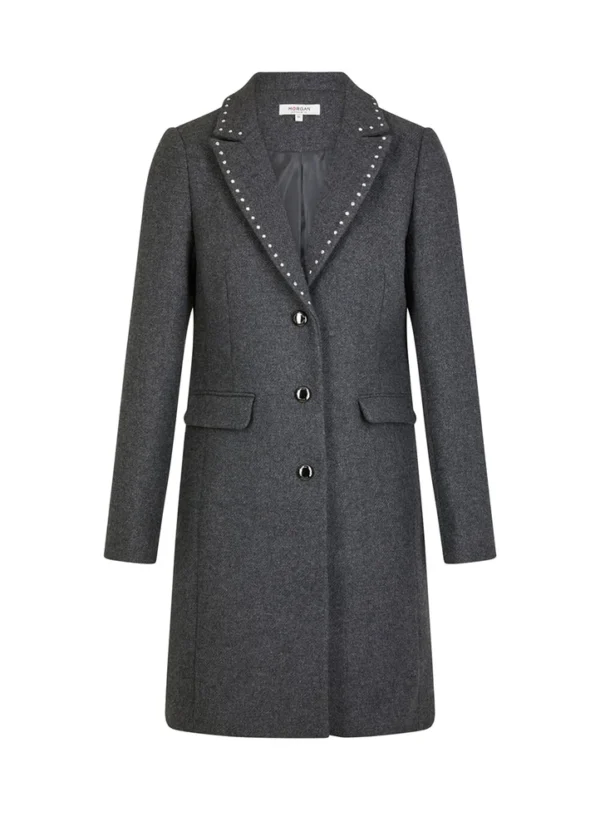 Morgan Women Coat AWMGW24CO1BW001