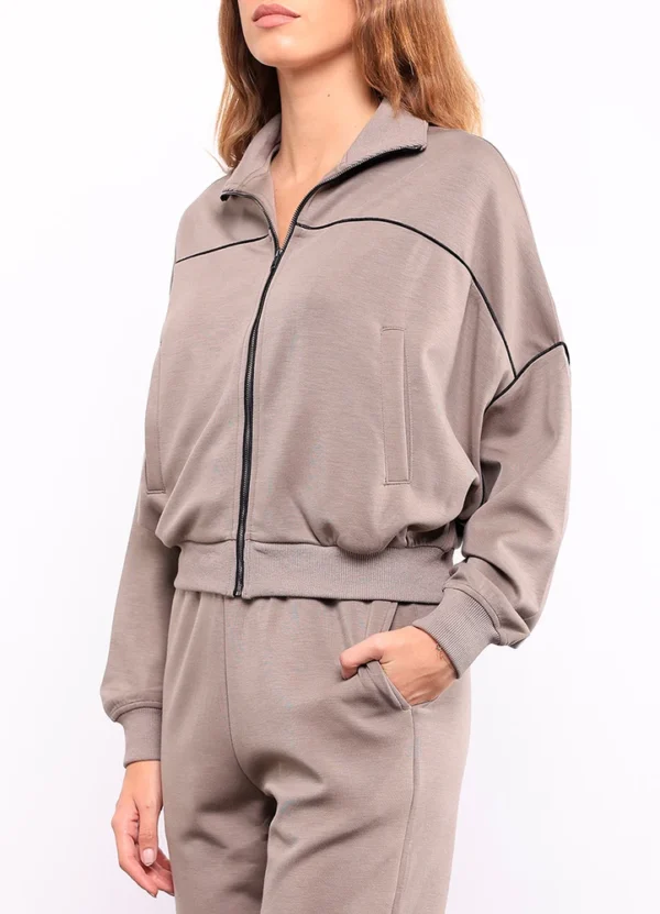 Maison Brown Women Sweatshirt Cardigan AWMWW24SAFZP901