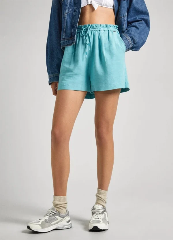 Pepe Jeans Women Drawstring Shorts AWPJS24DIMNLI01