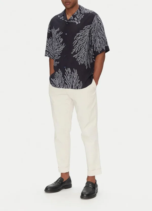 Boss Men Shirt AMBSS25SSNTRE02