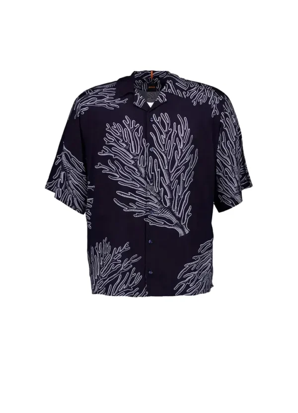 Boss Men Shirt AMBSS25SSNTRE02