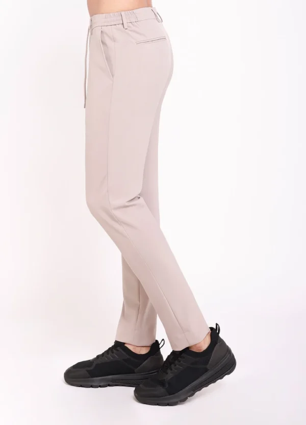 Maison Brown Men Drawstring Pants AMMWAYPDPF9SM02