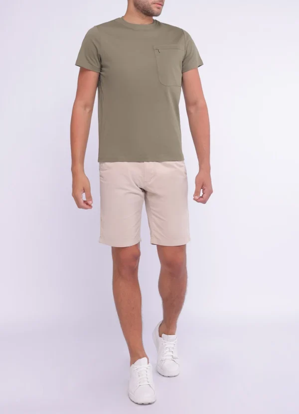 Maison Brown Men Chino shorts AMMWS25CIBMCO01
