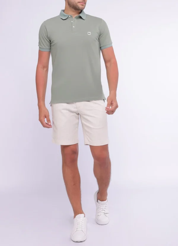 Maison Brown Men Polo Shirt AMMWS25PSBUPI02
