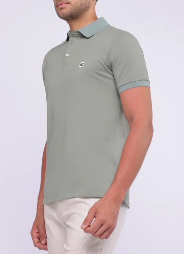 Maison Brown Men Polo Shirt AMMWS25PSBUPI02
