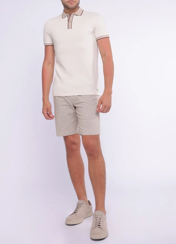 Maison Brown Men Polo Shirt AMMWS25PSBUPI05