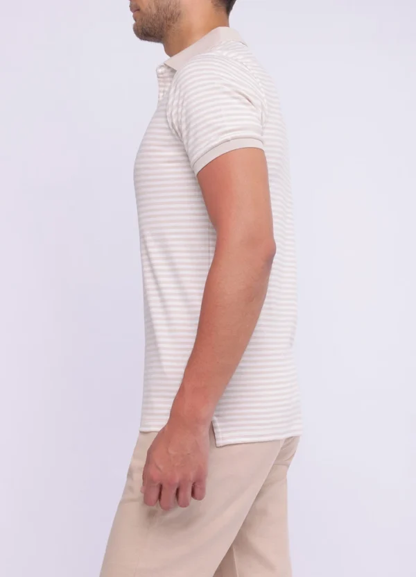 Maison Brown Men Polo Shirt AMMWS25PSBUPI10