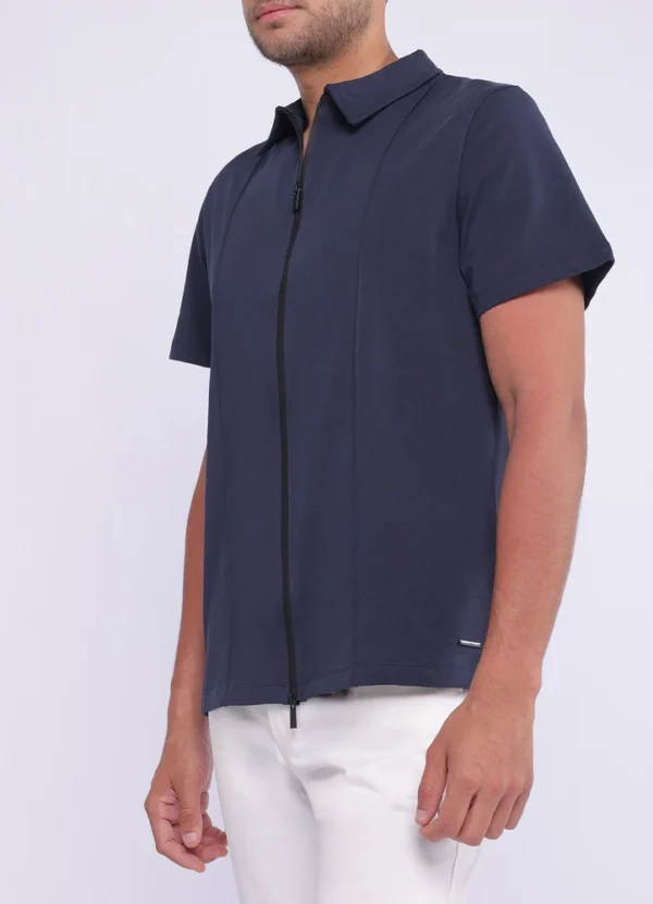 Maison Brown Men Polo Shirt AMMWS25PSFZJE01