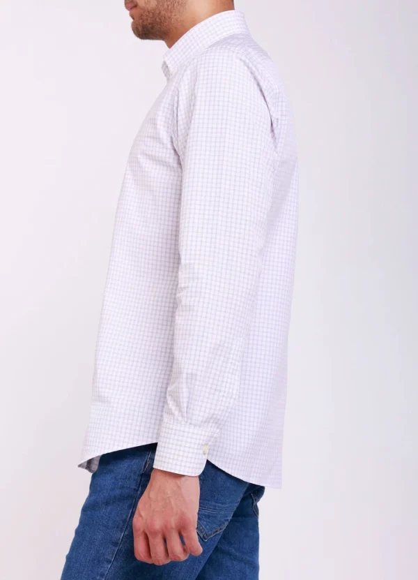 Maison Brown Men Shirt AMMWS25SLCXM001