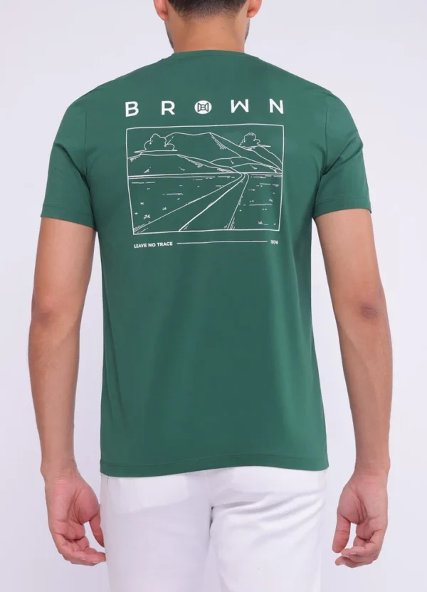 Maison Brown Men T-Shirt AMMWS25TSCNCO35