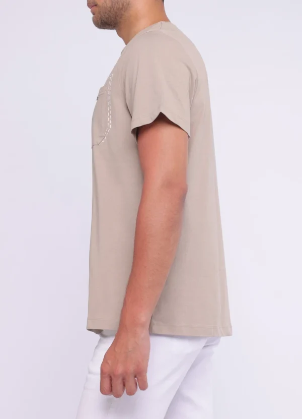Maison Brown Men T-Shirt AMMWS25TSCNCO37