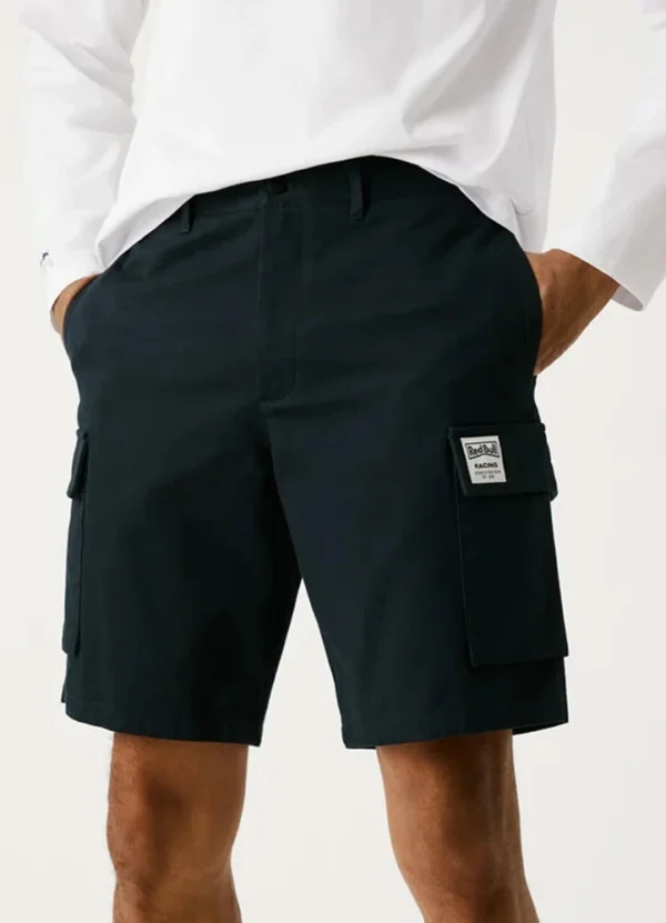 Red Bull Racing X Pepe Jeans Men Cargo Shorts AMRUS25CQBMG402
