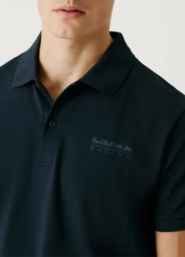 Red Bull Racing X Pepe Jeans Men Polo Shirt AMRUS25PSBUCO07