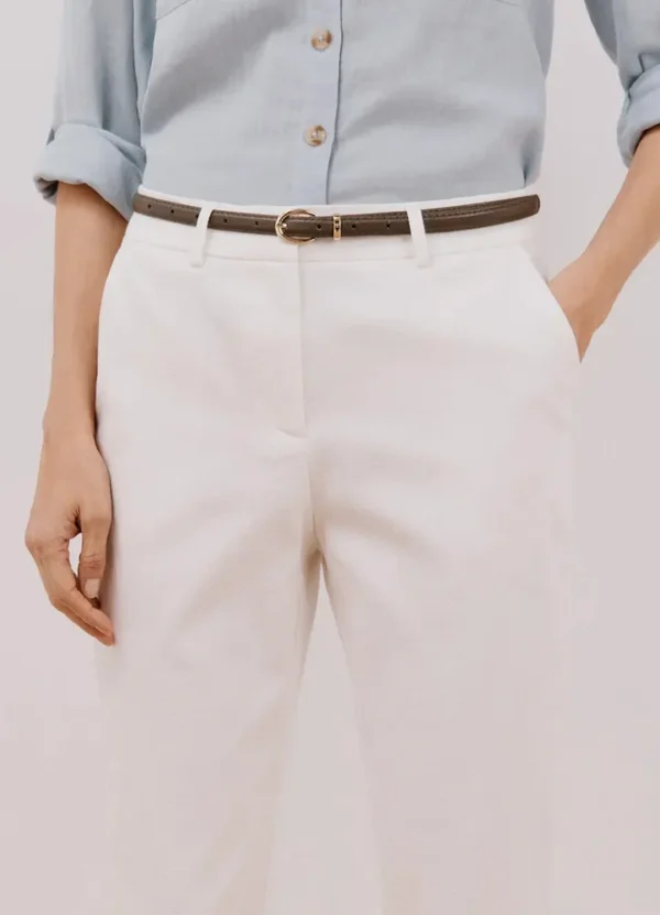 Cortefiel Women Chino Pants AWCFS25CHP3CR01