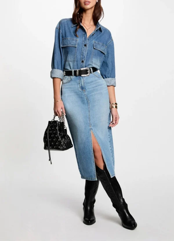 Morgan Women Skirt AWMGS25SKMDDN01