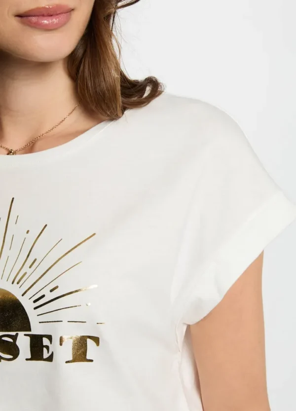 Morgan Women T-Shirt AWMGS25TSCNCO11