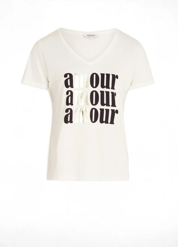 Morgan Women T-Shirt AWMGS25TSVNCO02