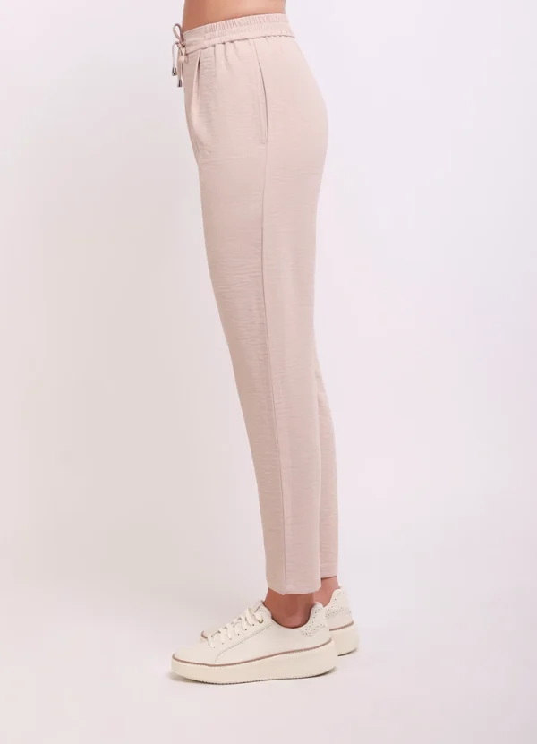 Maison Brown Women Drawstring Pants AWMWS25DPF9P901