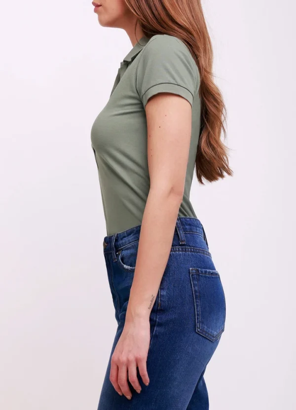 Maison Brown Women Polo Shirt AWMWS25PSBUCO01