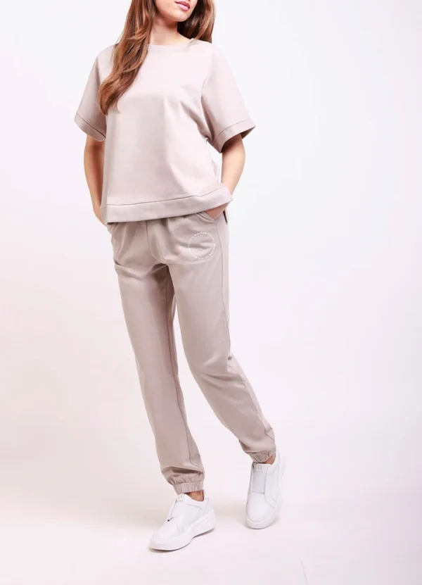 Maison Brown Women Sweat Pants AWMWS25PTCUCO01
