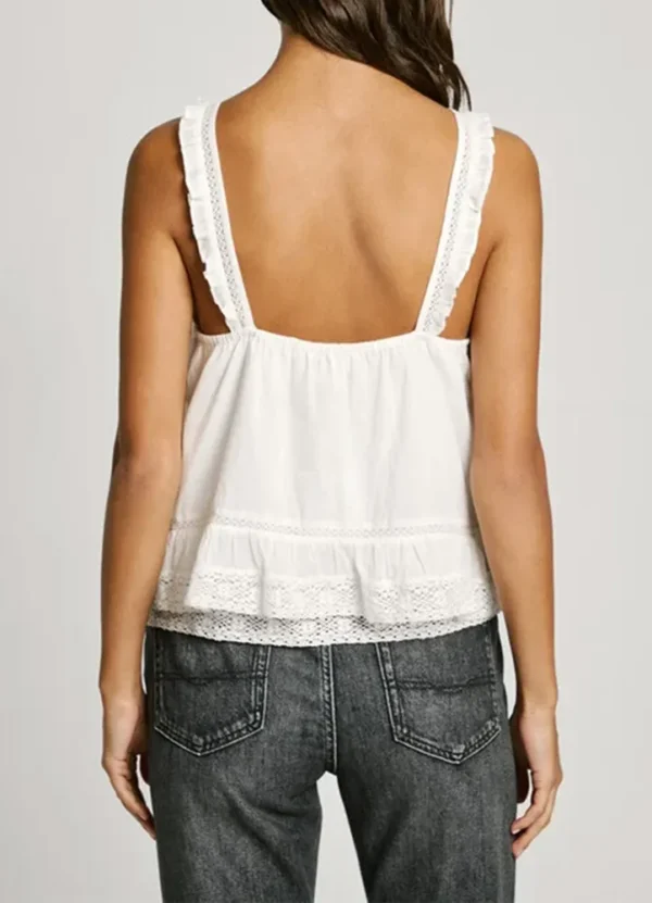Pepe Jeans Women Strap Top  AWPJS25STVNCO01