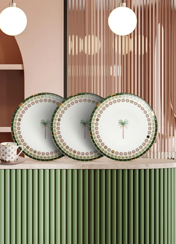 Zarina Home Decor Dinner Plate DHSOAYPDLNANA01
