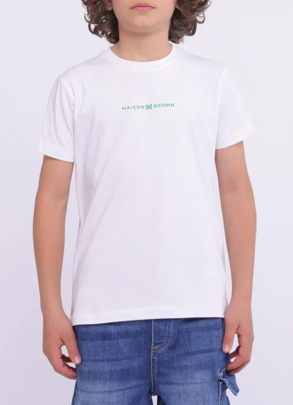 Maison Brown Boy T-Shirt KBMWS25TSCNCO10